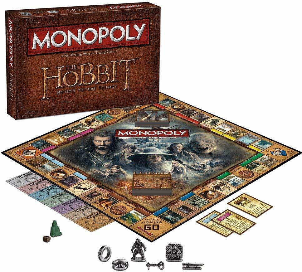 Monopoly: The Hobbit - Motion Picture Trilogy Eclate