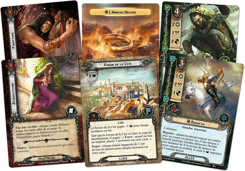 Le Seigneur des Anneaux: Le Jeu de Cartes - Une Ombre à l'Est Cartes