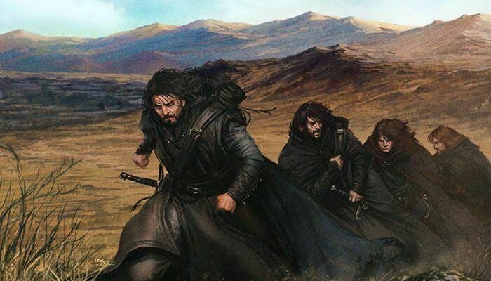 Le Seigneur des Anneaux: Le Jeu de Cartes - Les Désolations d'Eriador Artwork