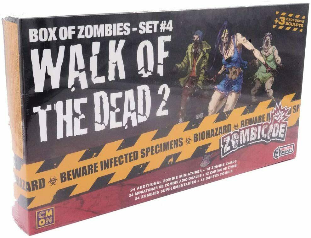 Zombicide: Box of Zombies Set #4 - Walk of the Dead 2 Cover 3d