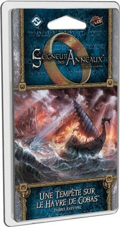 Le Seigneur des Anneaux: Le Jeu de Cartes - Une Tempête sur le Havre de Cobas Cover 3d