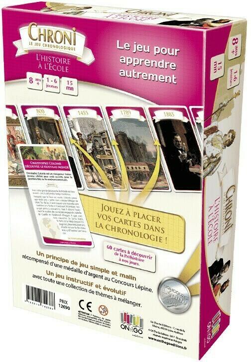 Chroni: L'Histoire à L'École Back 3d