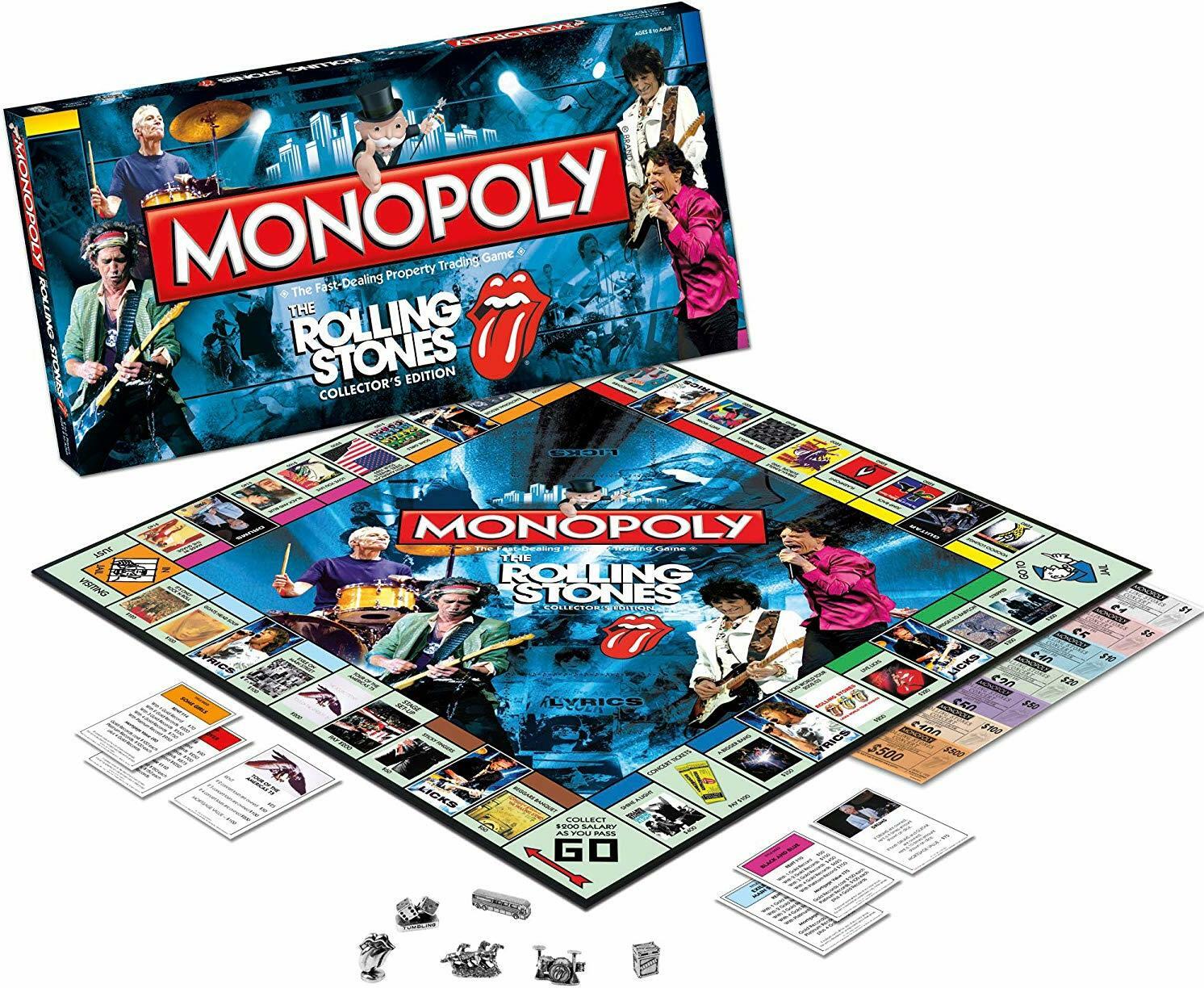 Monopoly: The Rolling Stones - Collector's Edition Eclate