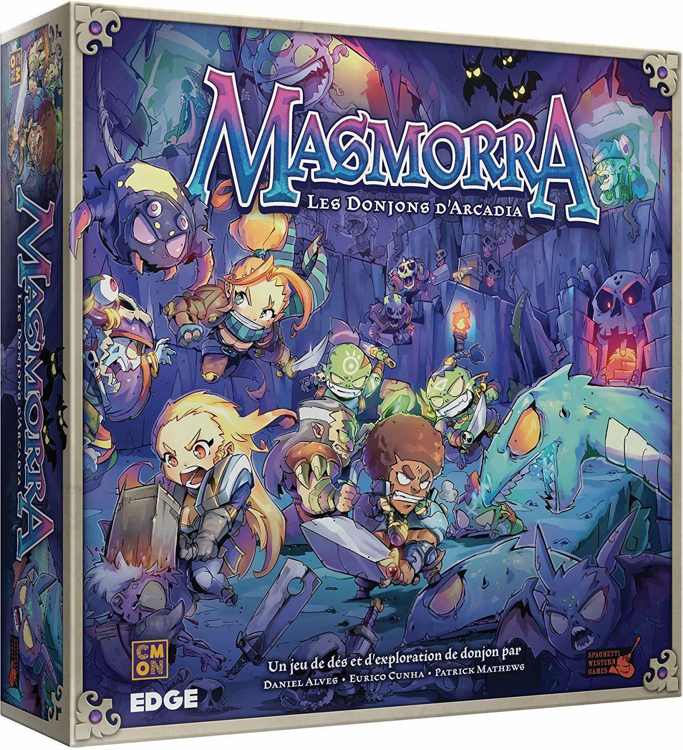 Masmorra: Les Donjons d'Arcadia Cover 3d