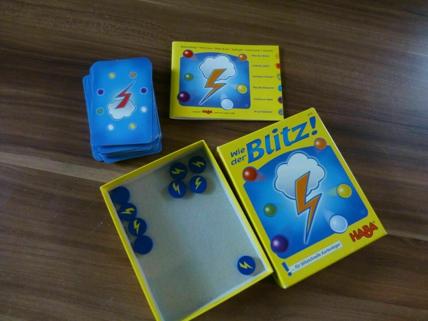 Wie der Blitz! Eclate