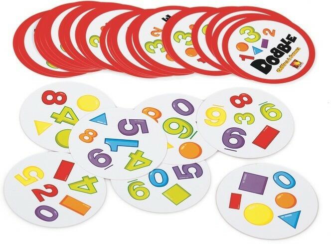 Dobble: Chiffres et Formes Zoom