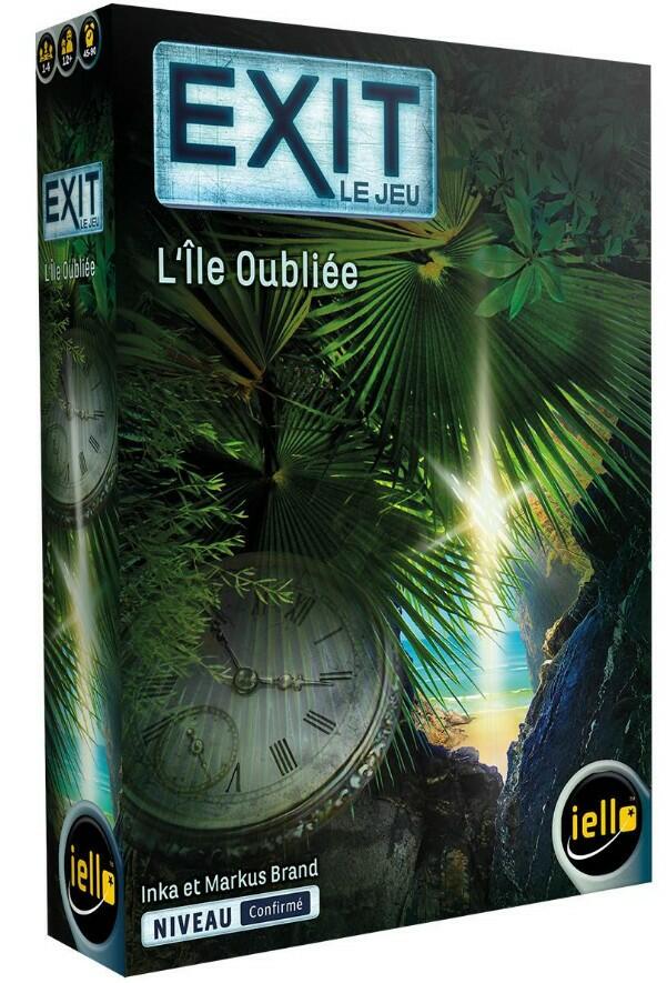 EXIT: Le Jeu - L'île Oubliée Cover 3d