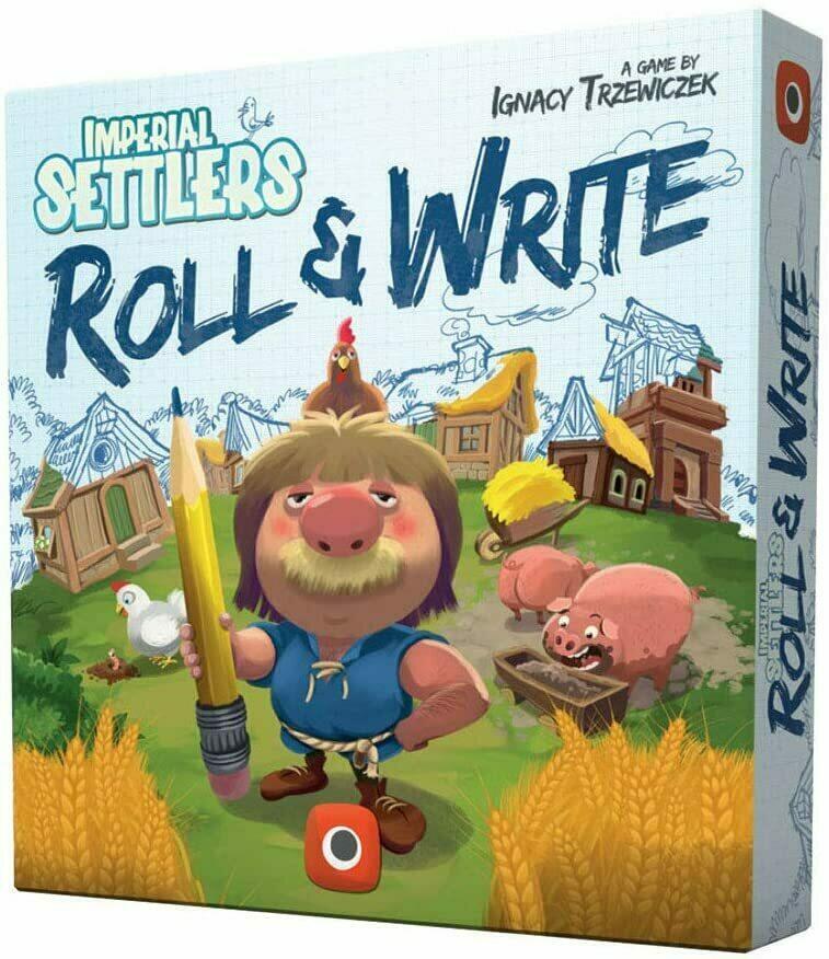 Imperial Settlers: Roll & Write English Cover 3d