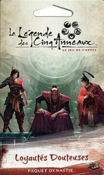 La Légende des Cinq Anneaux: Le Jeu de Cartes - Loyautés Douteuses Cover
