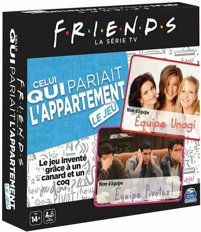 Friends: La Série TV - Celui qui Pariait l'Appartement Cover 3d