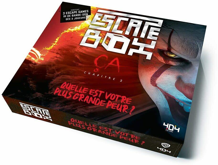Escape Box: ÇA - Chapitre 2 Cover 3d