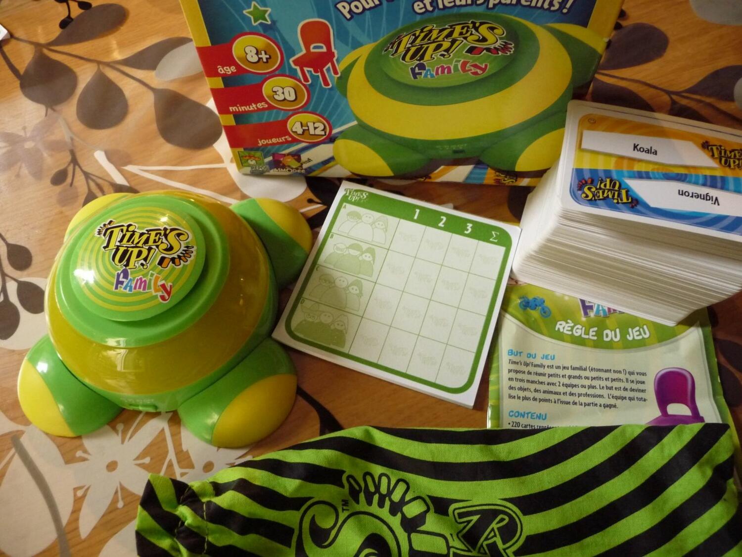 Time's Up ! Family Zoom