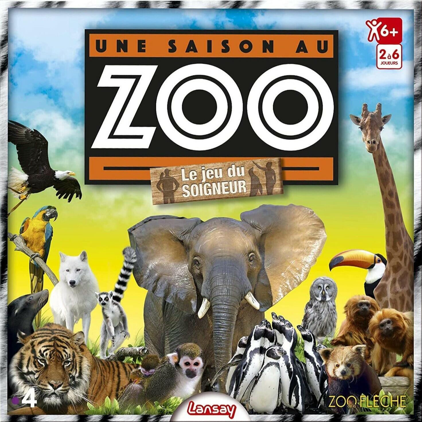 Une Saison au Zoo: Le Jeu du Soigneur Cover