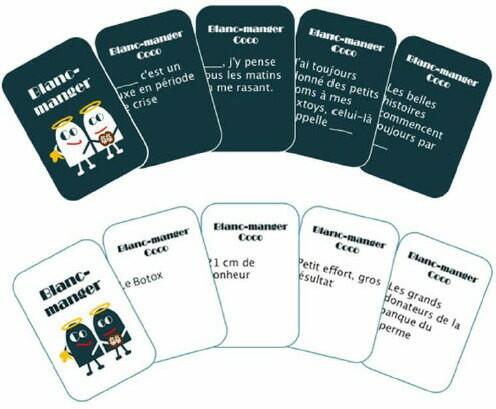 Blanc Manger Coco: La Recave Cartes