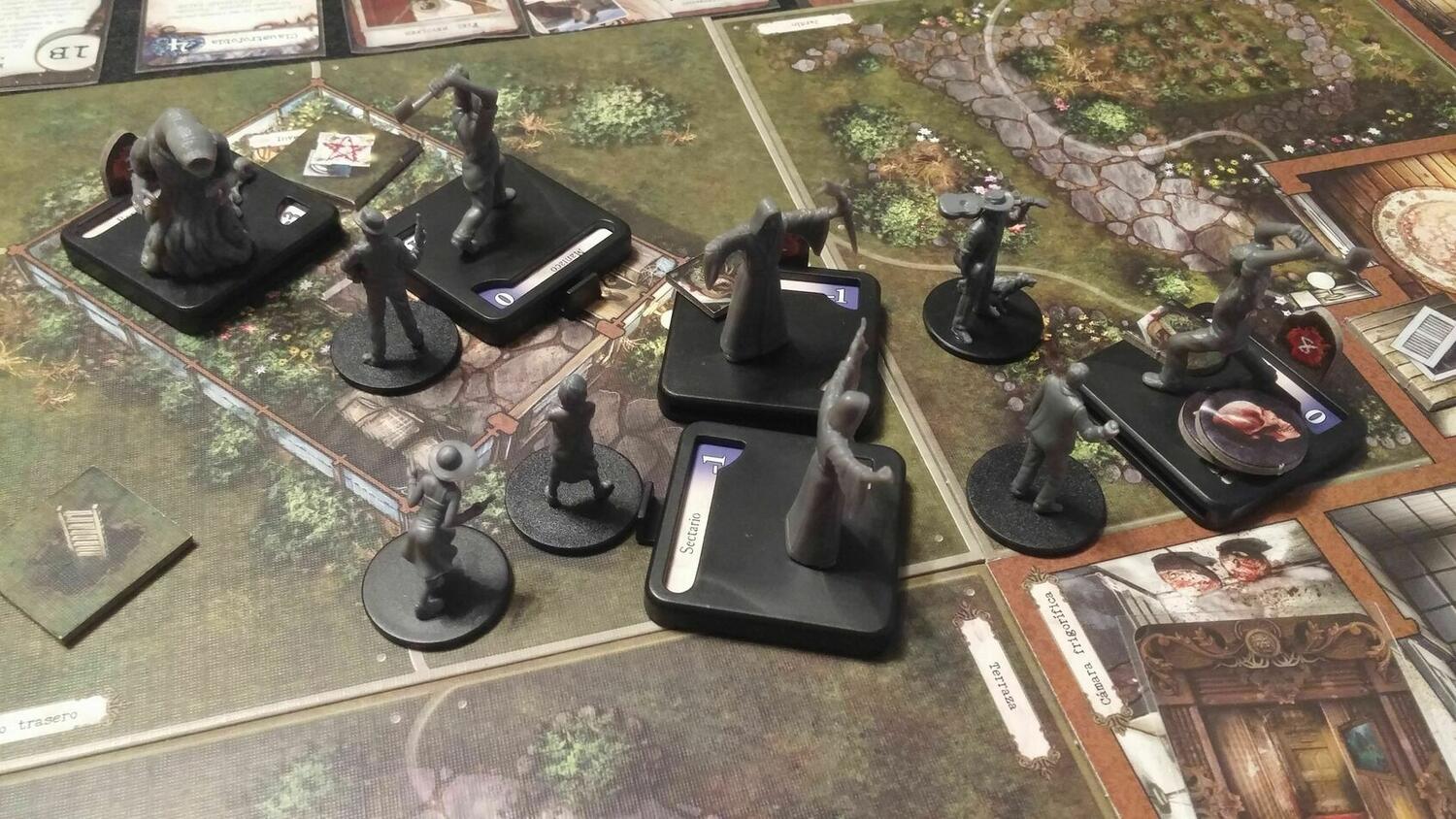 Les Demeures de l'Épouvante: Expériences Interdites Figurines