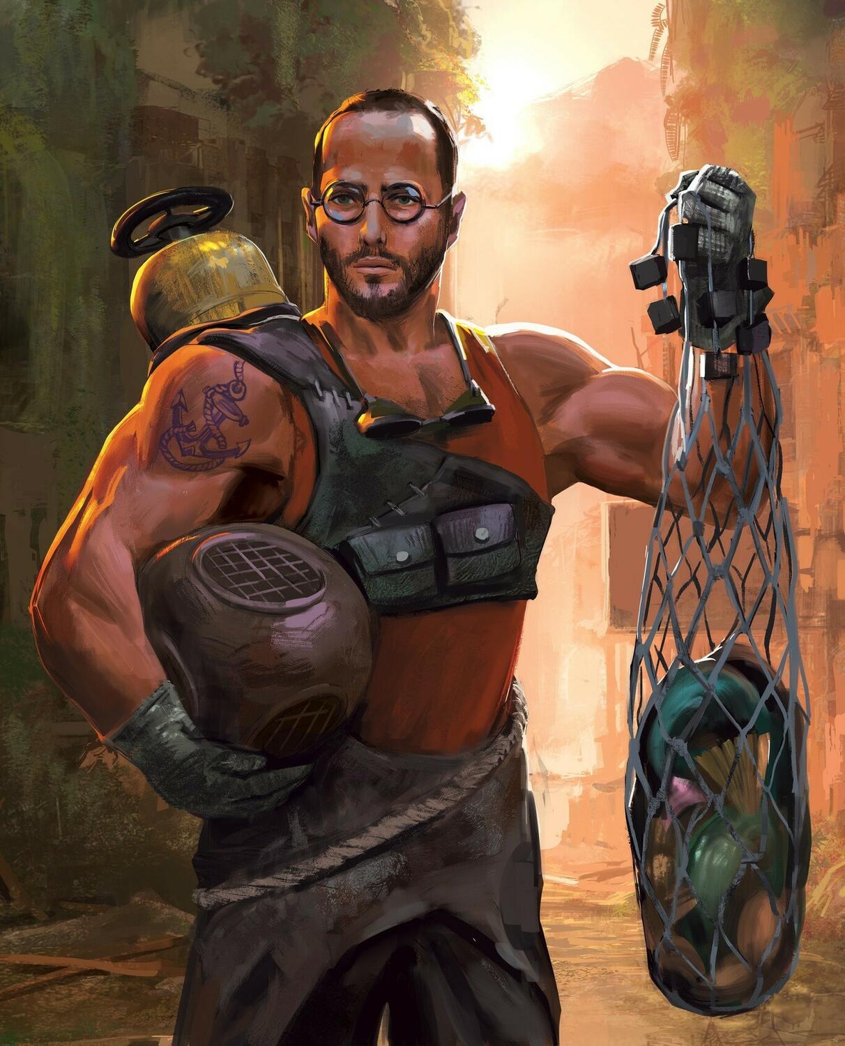 Outlive: Underwater Artwork