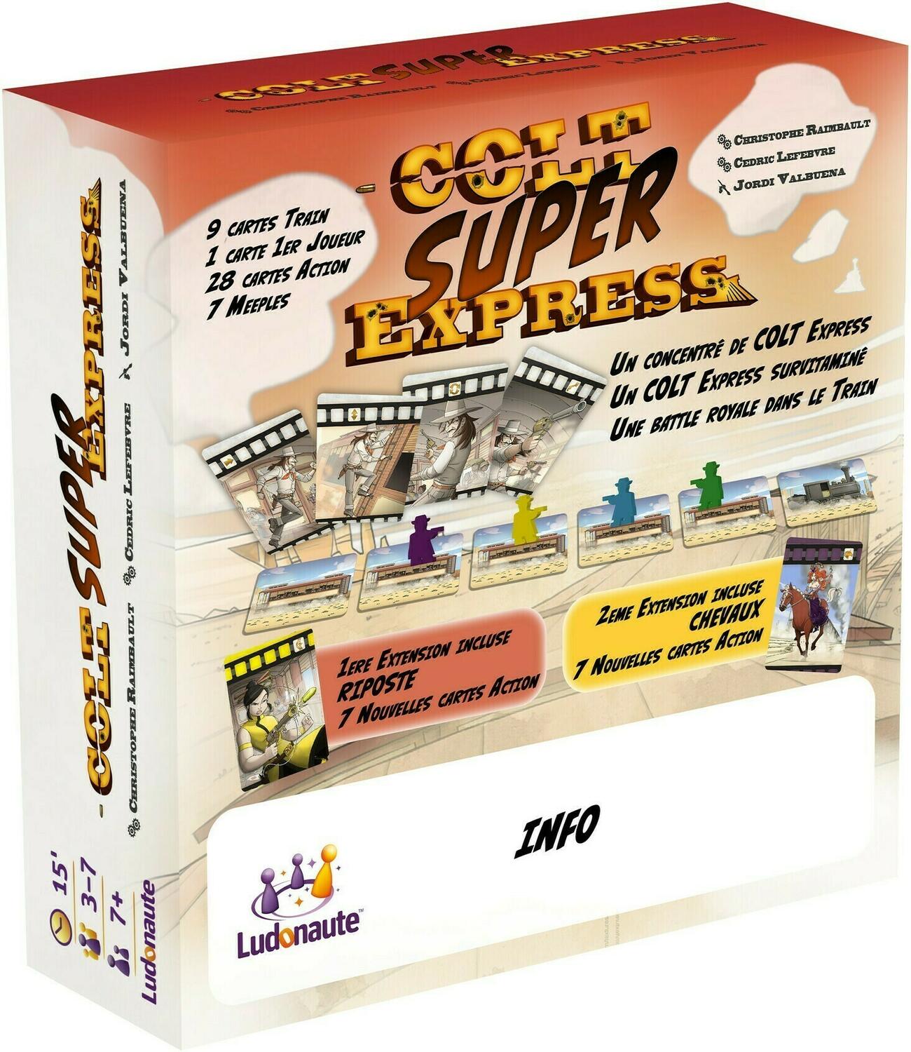 Colt Super Express Back 3d