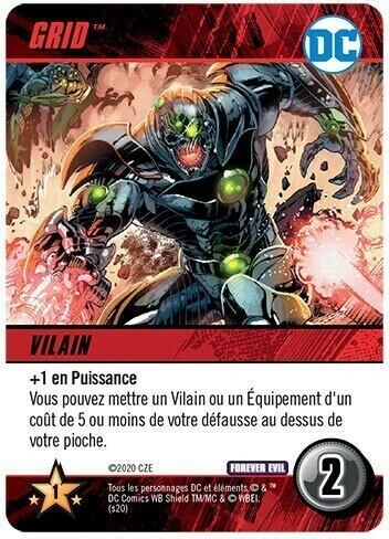 DC Comics: Deck-Building Game - Forever Evil Carte