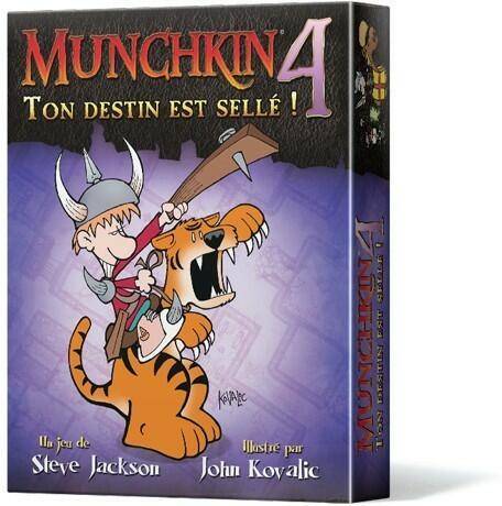 Munchkin 4: Ton Destin est Sellé ! Cover 3d