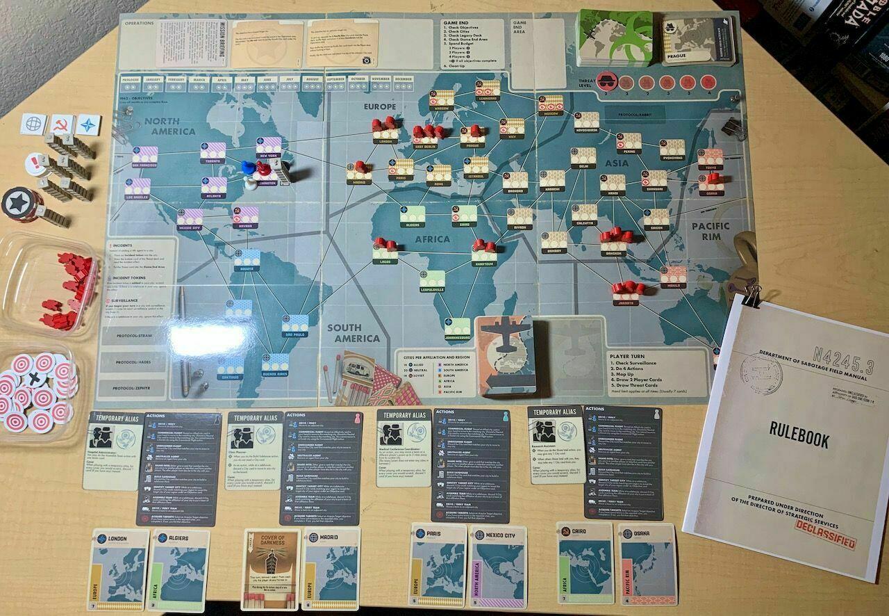 Pandemic Legacy: Saison 0 Pnp