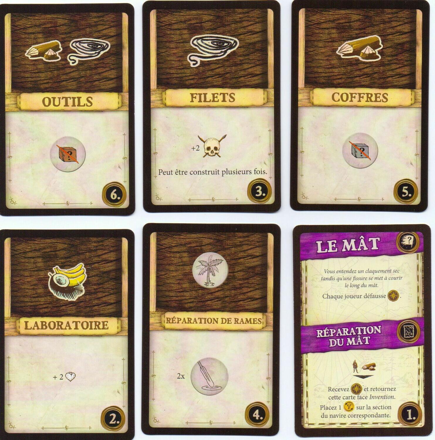 Robinson Crusoé: Aventures sur l'Île Maudite - Le Voyage du Beagle Cartes