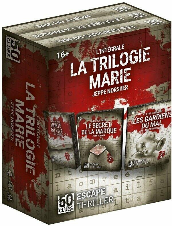 50 Clues: Escape Thriller - La Trilogie de Marie Cover 3d
