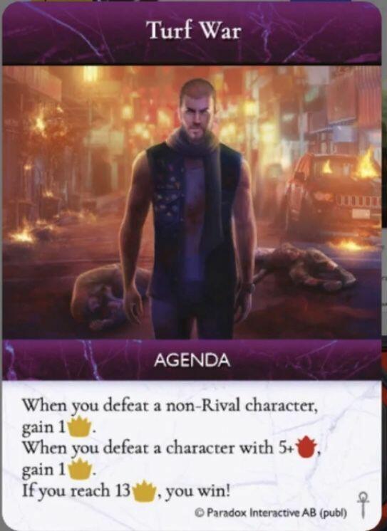 Vampire: The Masquerade - Rivals Carte