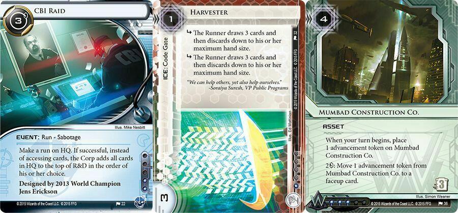 Android: Netrunner - Les Affaires Avant Tout Cartes