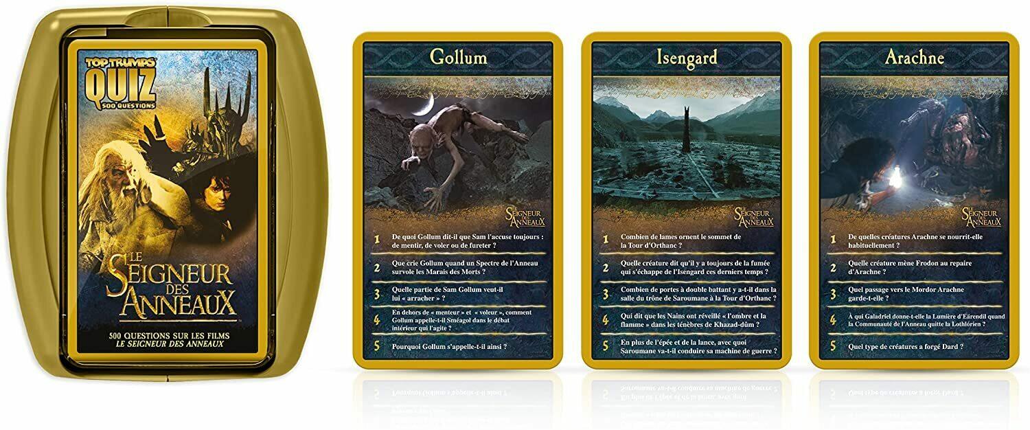 Top Trumps: Quiz - Le Seigneur des Anneaux Eclate