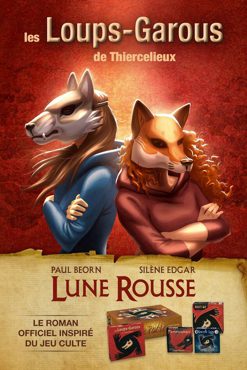 Les Loups-Garous de Thiercelieux: Lune Rousse Cover