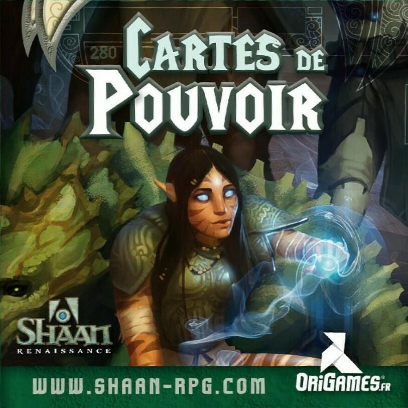 Shaan: Renaissance - Cartes de Pouvoir Cover