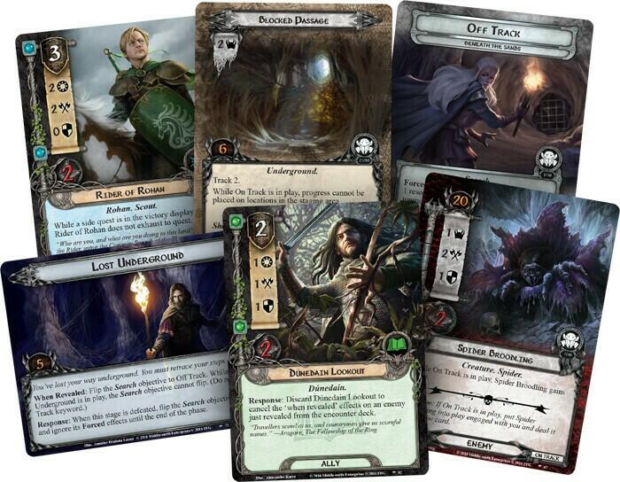 Le Seigneur des Anneaux: Le Jeu de Cartes - Sous les Sables Cartes