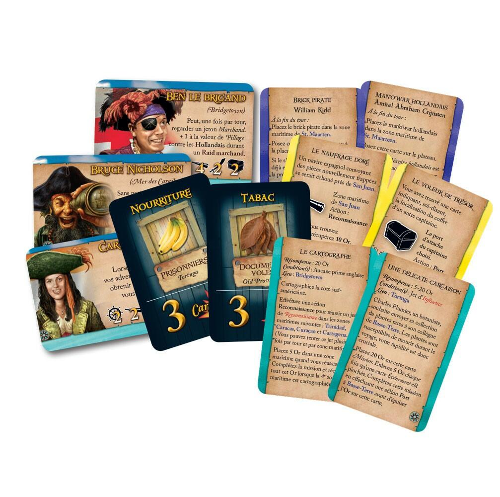 Fortunes de Mer: Contre Vents et Marées Cartes