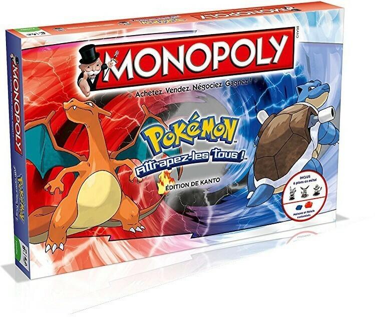 Monopoly: Pokémon - Édition de Kanto Cover 3d