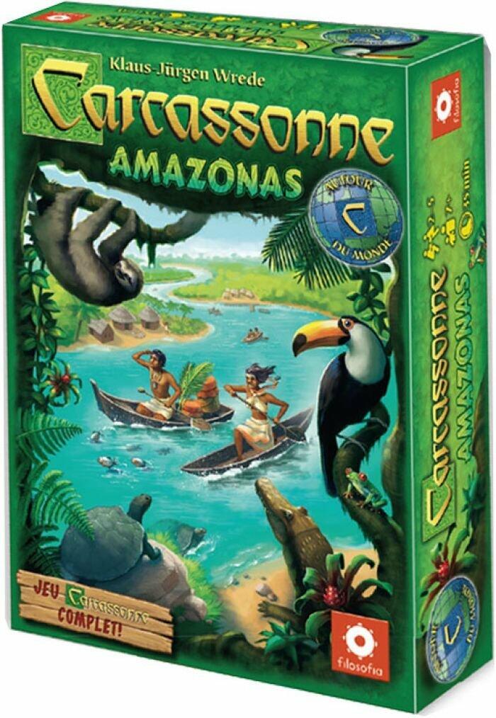 Carcassonne: Amazonas Cover 3d