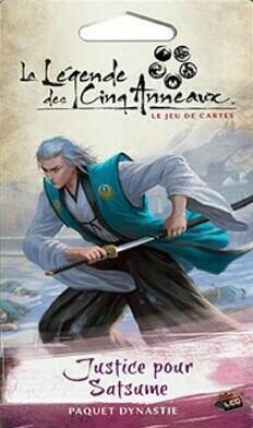 La Légende des Cinq Anneaux: Le Jeu de Cartes - Justice pour Satsume Cover