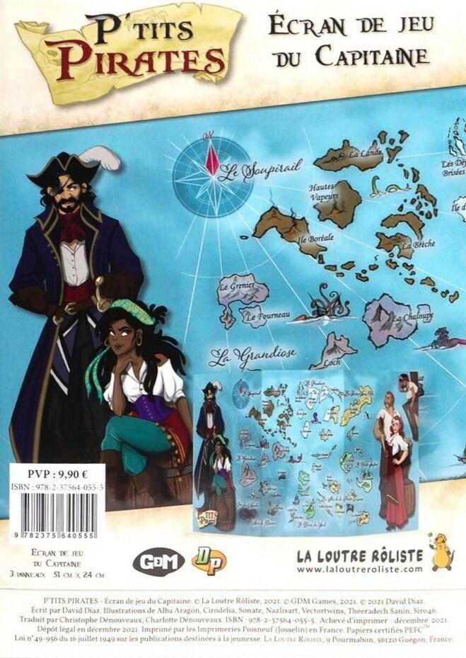 P'tits Pirates: Écran de Jeu du Capitaine Cover