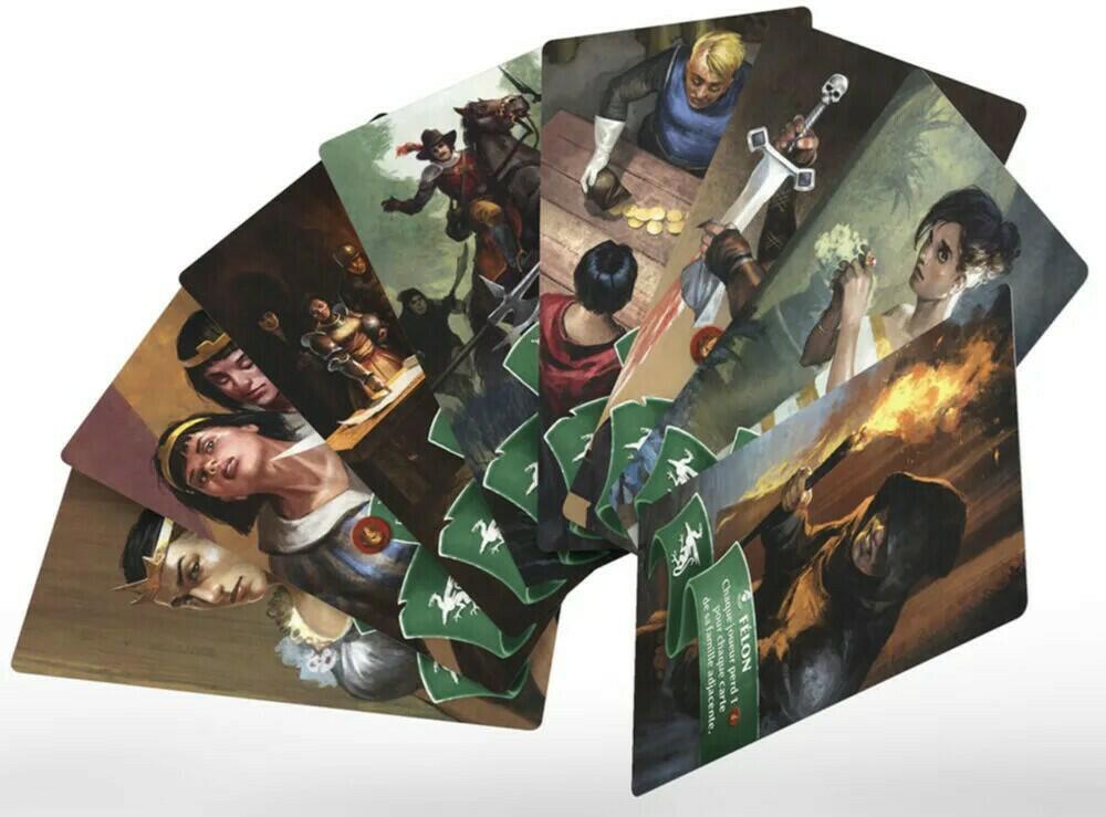 Oriflamme: Embrasement Cartes