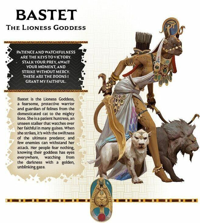 Ankh: Les Dieux d'Egypte - Panthéon Personnage