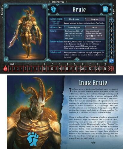 Gloomhaven Tuile Bleu