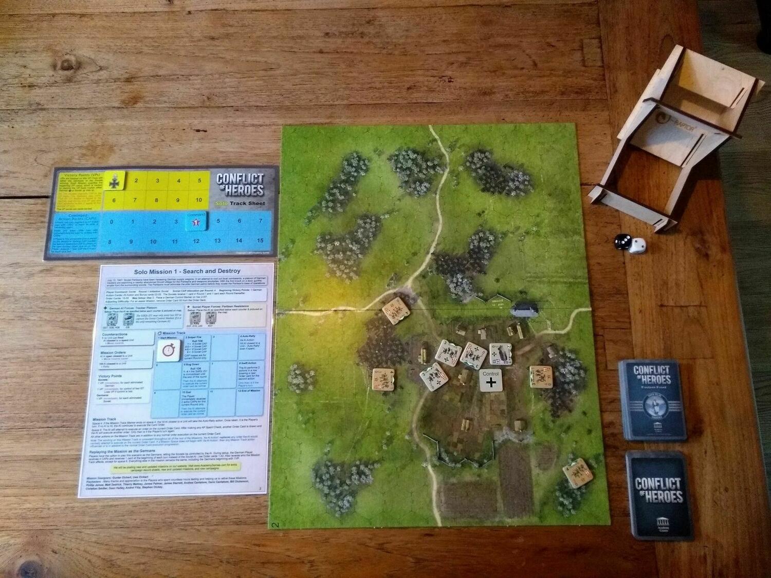 Conflict of Heroes: Front de l'Est - Solo Eclate