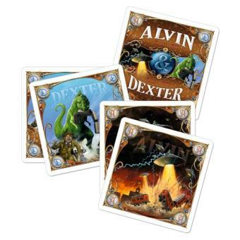 Les Aventuriers du Rail: Alvin & Dexter Cartes
