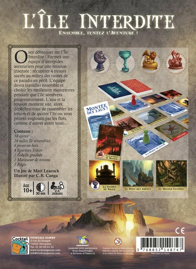 L'Île Interdite Back