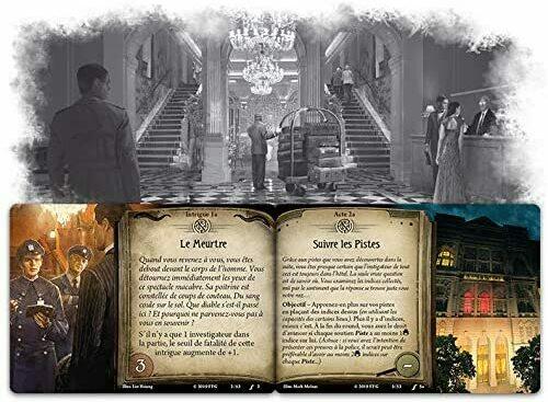 Horreur à Arkham: Le Jeu de Cartes - Meurtre à l’Hôtel Excelsior Artwork