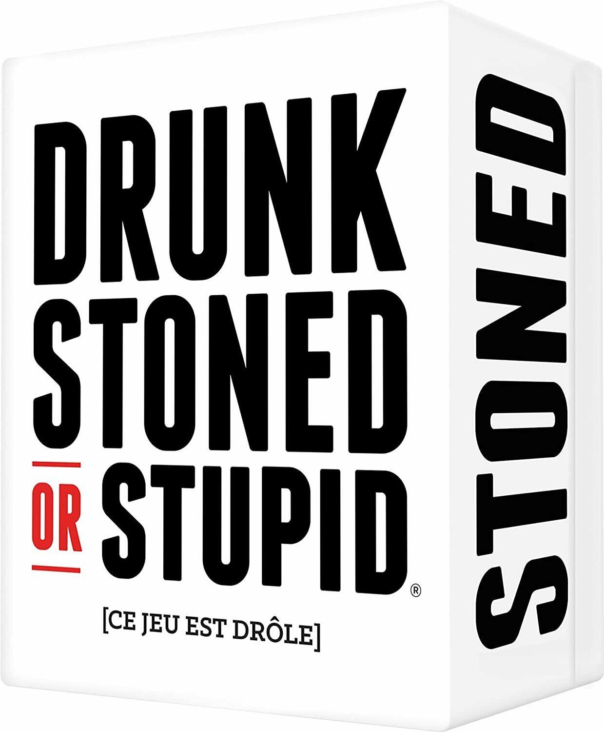 Drunk Stoned or Stupid Cover 3d 73091 - Images - Drunk Stoned or Stupid  (2021) - Ambient Games - 1jour-1jeu.com