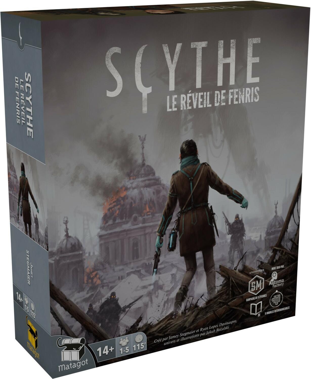 Scythe: Le Réveil de Fenris Cover 3d