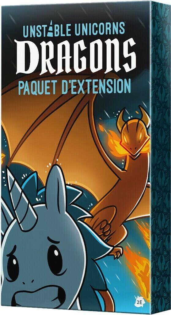 Unstable Unicorns: Dragons Cover 3d