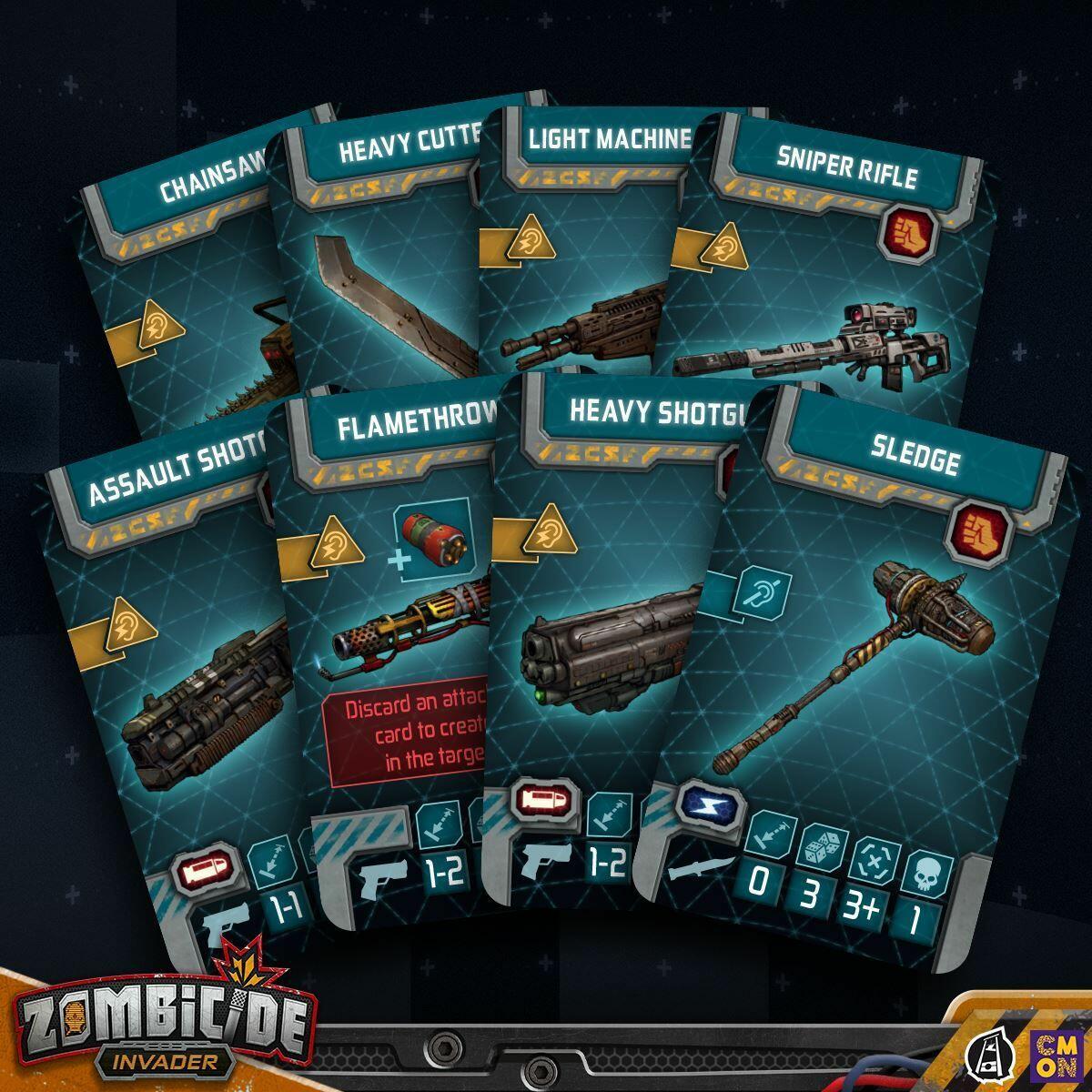 Zombicide: Invader Cartes