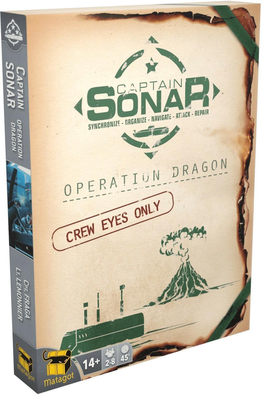 Captain Sonar: Operation Dragon Cover 3d