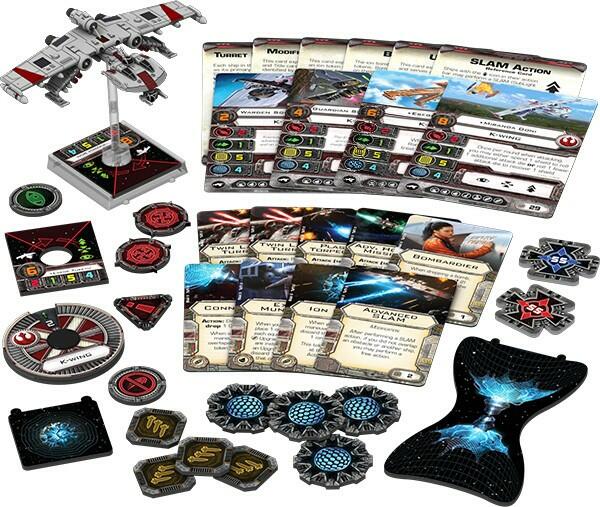 Star Wars: X-Wing - Le Jeu de Figurines - K-Wing Eclate